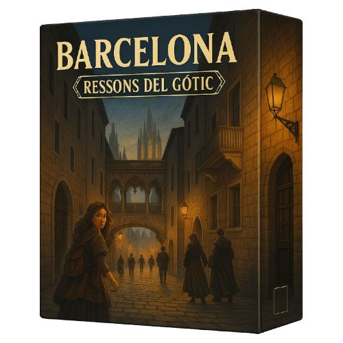 Joc de taula Barcelona - Ressonàncies del Gòtic, aventura cultural pel Barri Gòtic