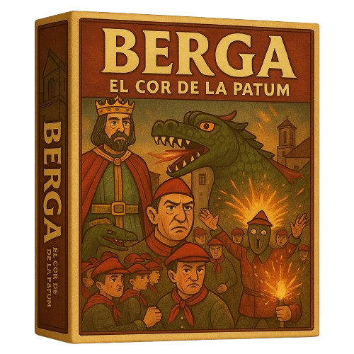 Joc de taula Berga - El Cor de la Patum, viu la festa i la cultura berguedana jugant